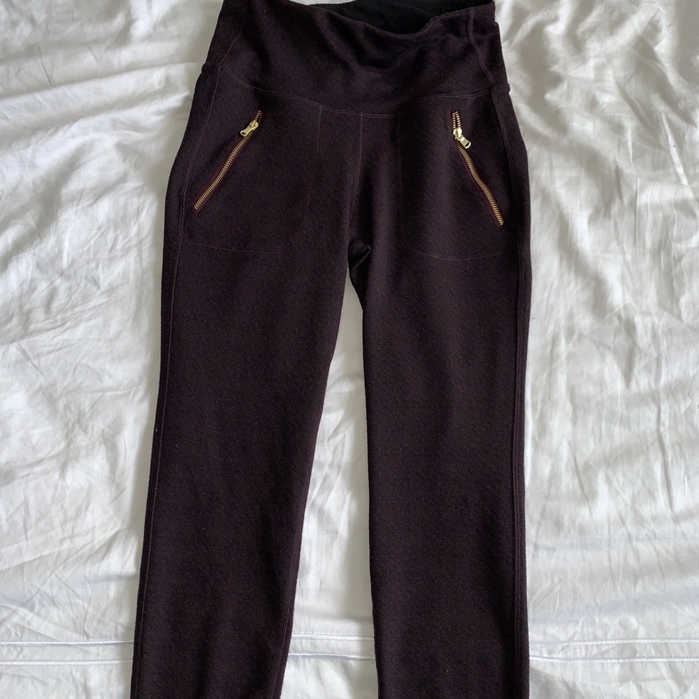 Old Navy Zipper Thermal Leggings